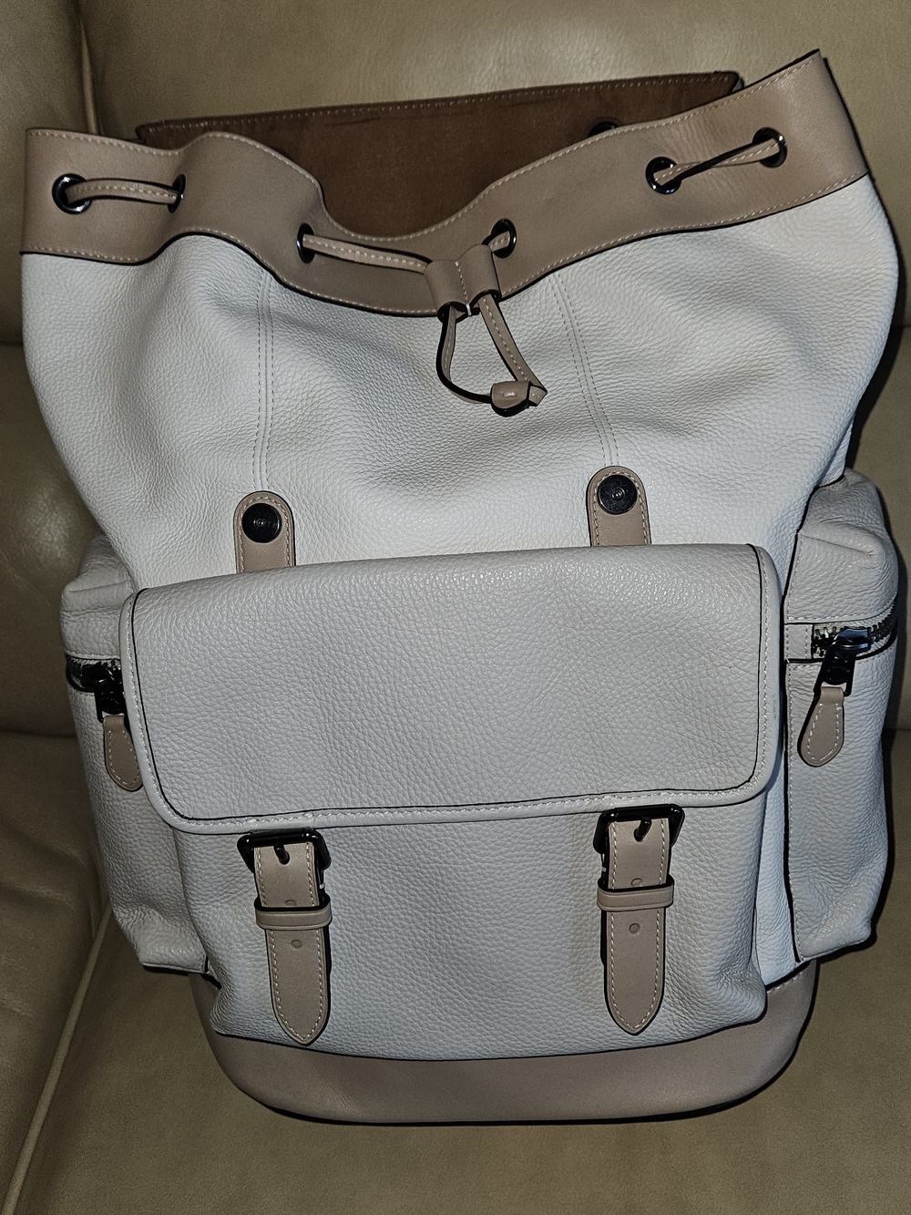 Rare Coach CJ516 Colorblock Sprint Backpack Excellent Condition!!MSRP$750 - Picture 2 of 14